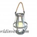Laurel Foundry Modern Farmhouse Galvanized Lantern LRFY8110
